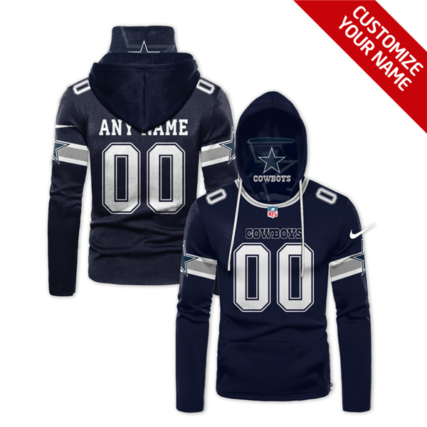 Men's Dallas Cowboys 2020 Customize Hoodies Mask