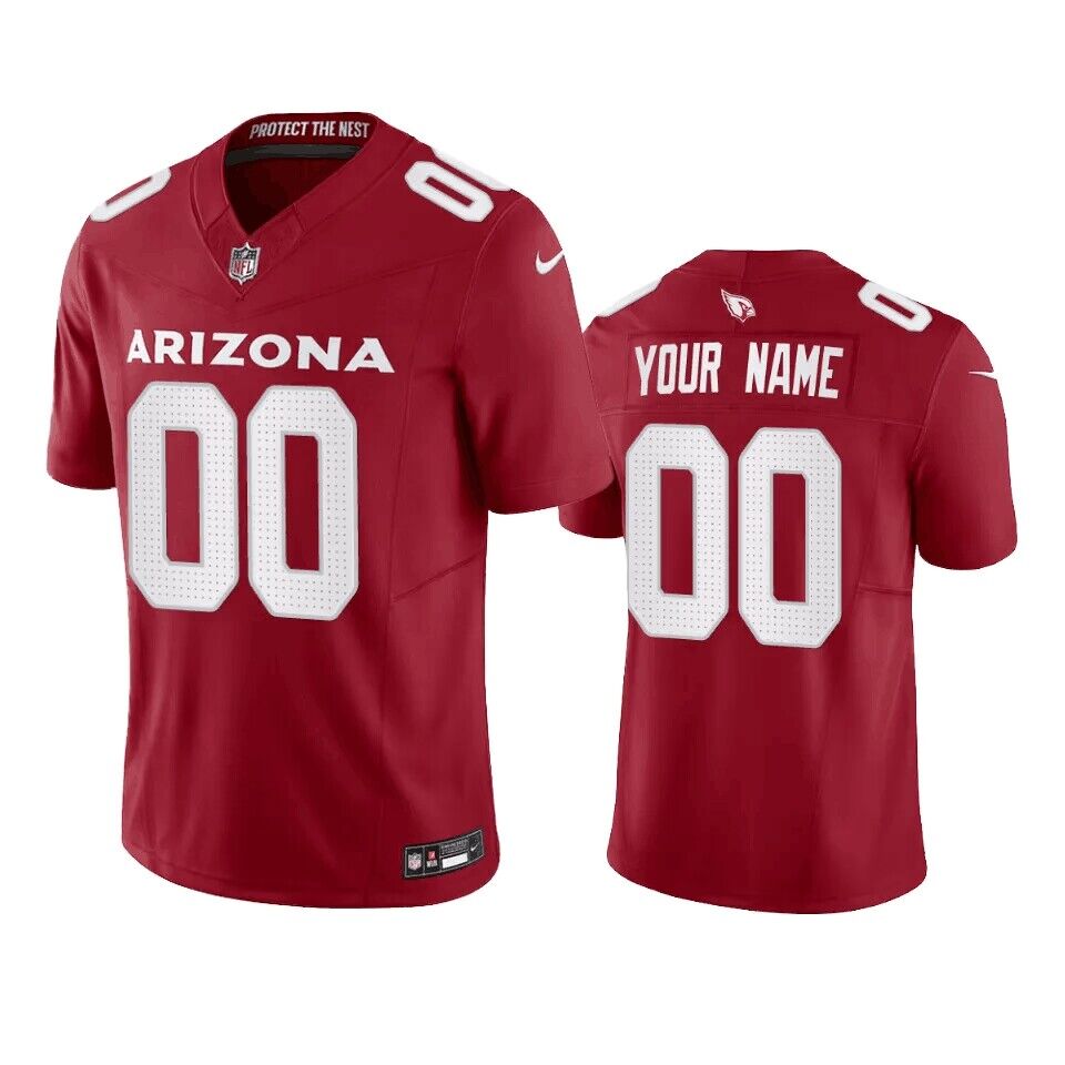 Men's Red Arizona Cardinals ACTIVE PLAYER Custom Vapor Untouchable Stitched Football Jersey