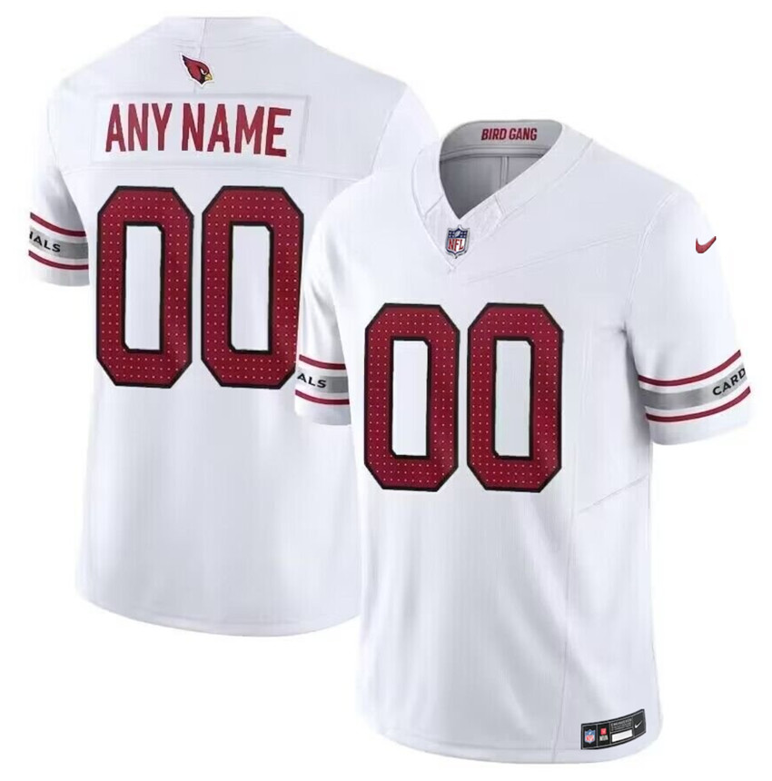 Men's White Arizona Cardinals ACTIVE PLAYER Custom 2023 F.U.S.E. Vapor Untouchable Stitched Football Jersey