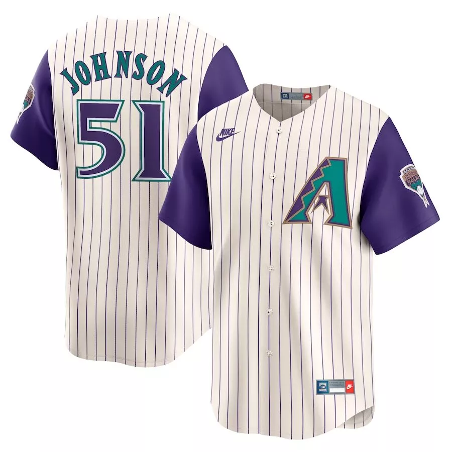 Women's Purple Arizona Diamondbacks ACTIVE PLAYER Custom Throwback Cool Base Jersey