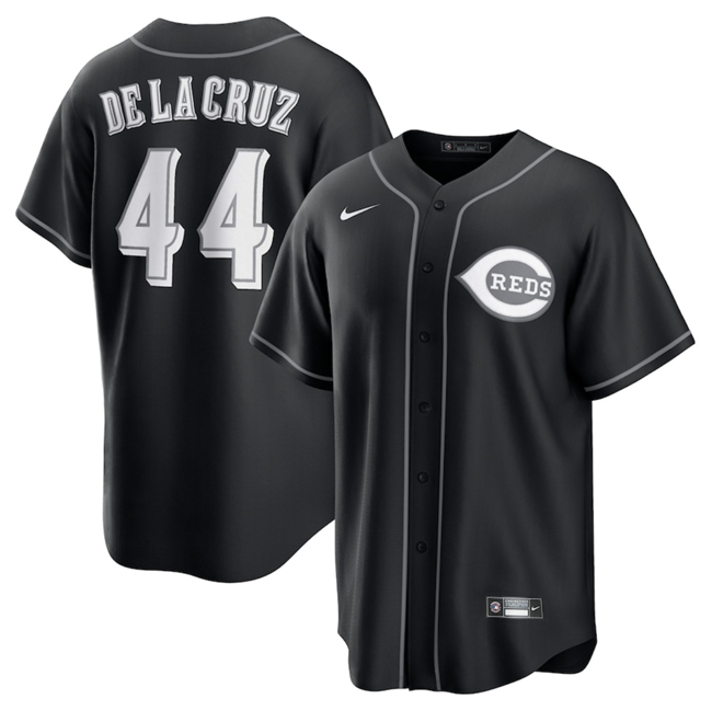 Youth  BlackCincinnati Reds Customized Lights Out Limited Stitched Baseball Jersey