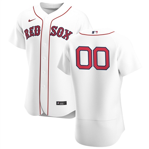 Men's White Boston Red Sox ACTIVE PLAYER Custom Stitched Jersey