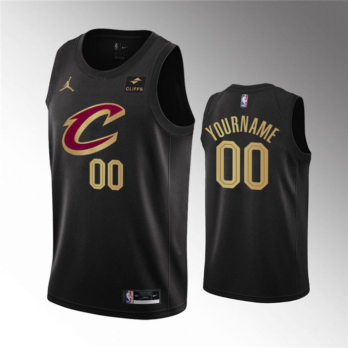 Youth Black Cleveland Cavaliers Active Player Custom Statement Edition Swingman Stitched Jersey