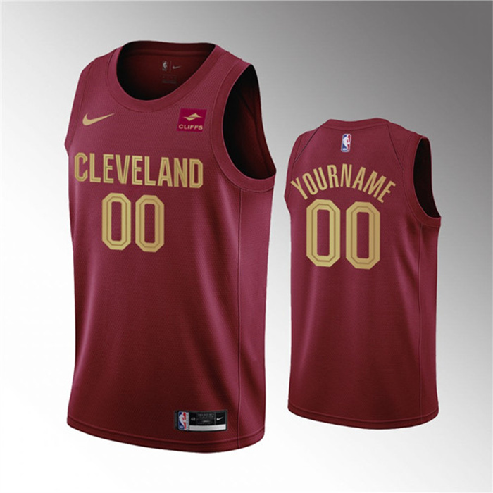 Youth Red Cleveland Cavaliers Active Player Custom Icon Edition Swingman Stitched Jersey