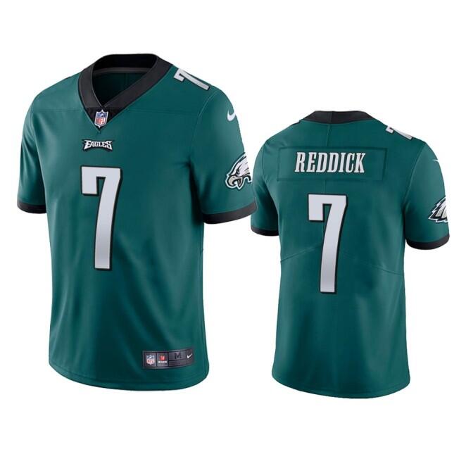 Men's Green Philadelphia Eagles #7 Haason Reddick Vapor Untouchable Limited Stitched Jersey