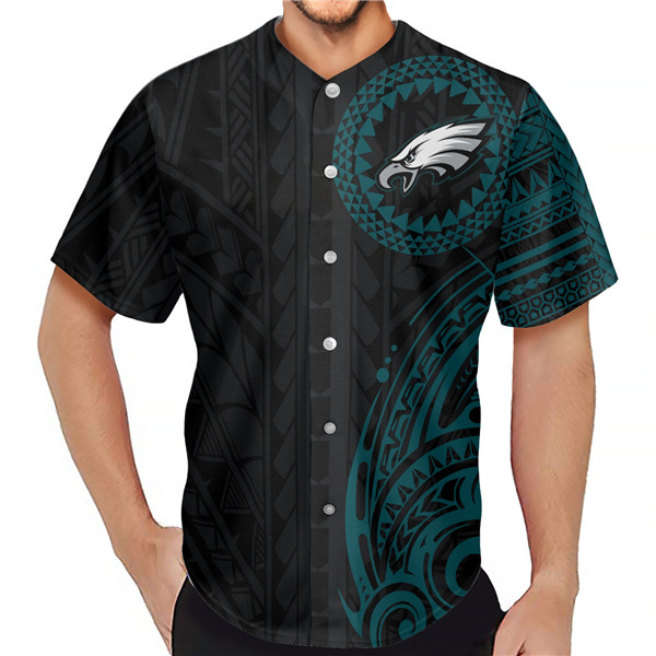 Men's Black Philadelphia Eagles Jersey