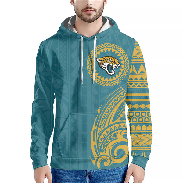 Men's Teal Jacksonville Jaguars Hoodie
