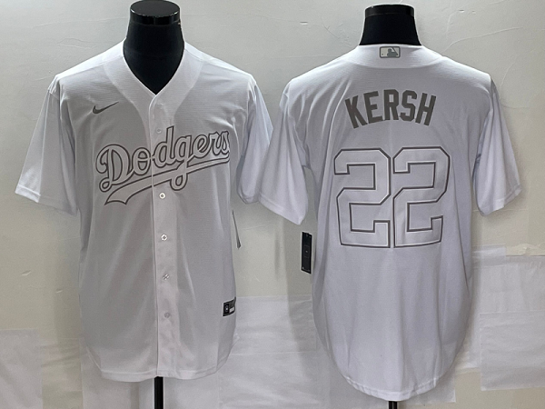 Men's Los Angeles Dodgers #22 Clayton Kershaw 