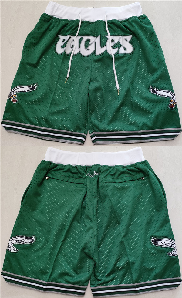 Men's Green Philadelphia Eagles Shorts (Run Small)