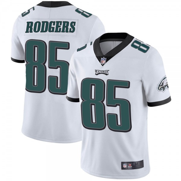 Men's Philadelphia Eagles White #85 Richard Rodgers Vapor Untouchable Limited Stitched Jersey