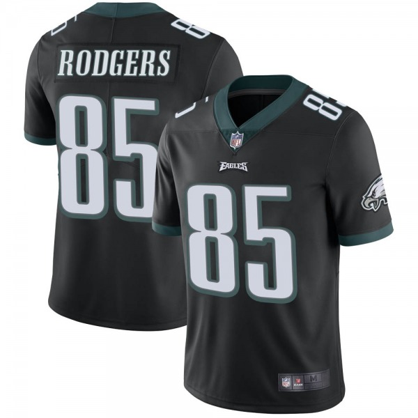 Men's Philadelphia Eagles Black #85 Richard Rodgers Vapor Untouchable Limited Stitched Jersey