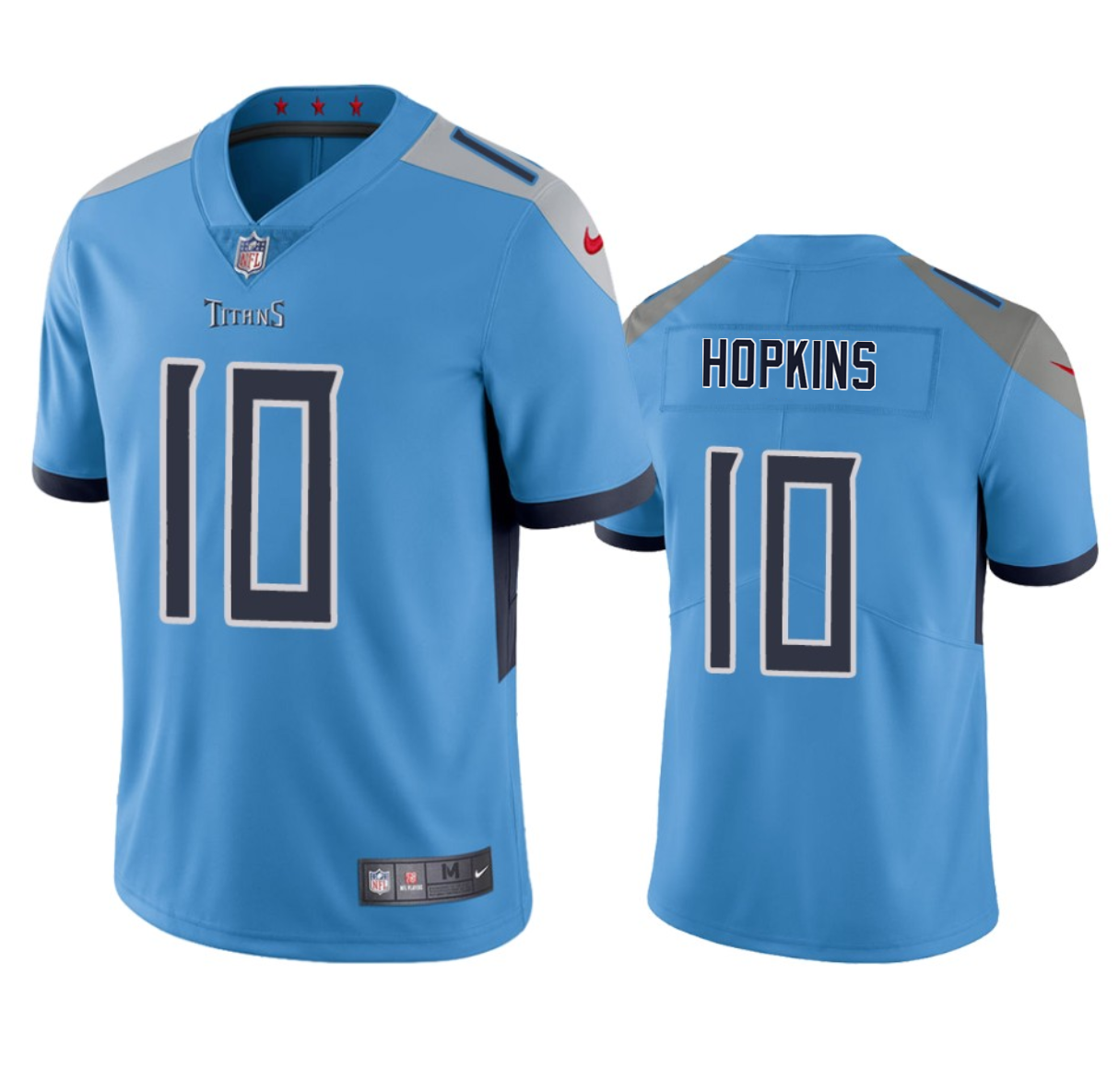 Men's Blue Tennessee Titans #10 DeAndre Hopkins Vapor Untouchable Stitched Jersey