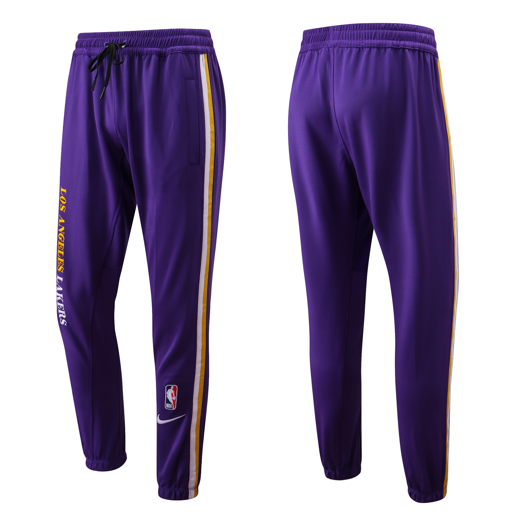 Men's Purple Los Angeles Lakers Performance Showtime Basketball Pants