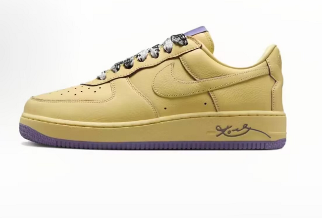Women's Yellow Air Force 1 Shoes Top 0278