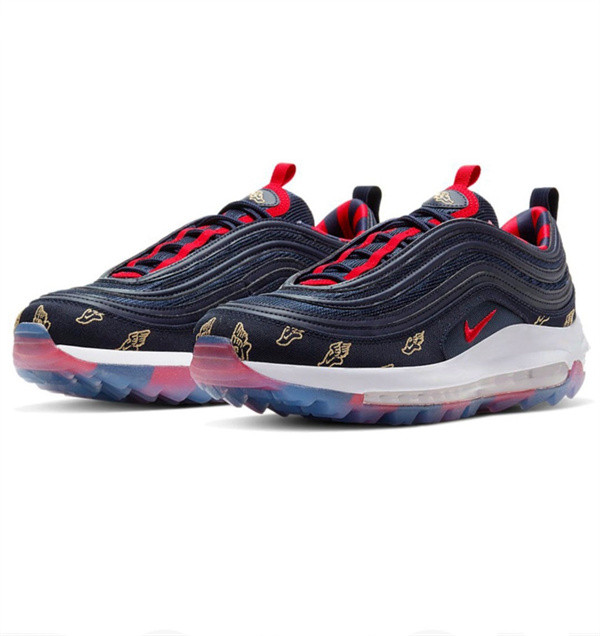 Men's Running Weapon Air Max 97 Black Shoes 0053