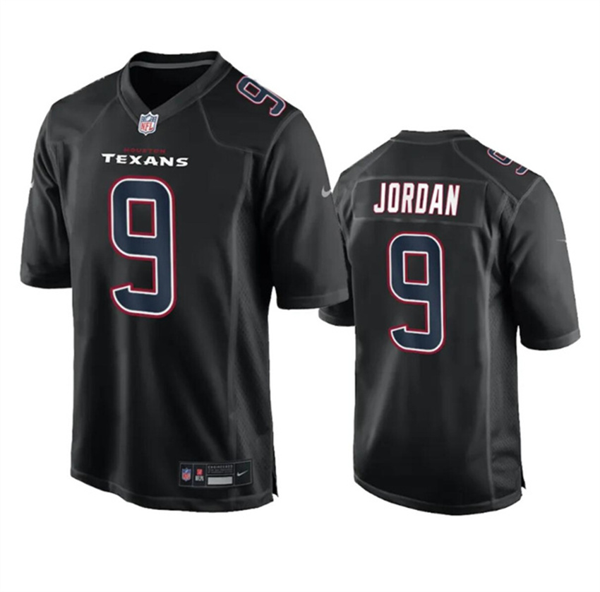 Men's Black Houston Texans #9 Brevin Jordan Fashion Vapor Untouchable Limited Stitched Football Jersey