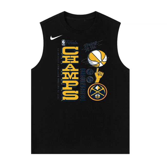 Men's Black Denver Nuggets 2023 Champions Suit in Action Tank Top